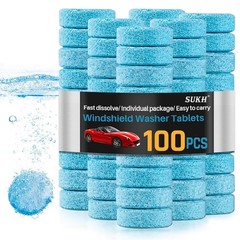 Car Windshield Washer Tablets – Washer Fluid Tablets Glass Cleaner Concentrat…