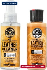 Chemical Guys Leather Cleaner and Conditioner Kit – 2 Bottles (4 oz Each), Car C