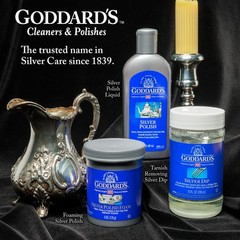 Silver Jewelry Cleaner Dip Tarnish Remover Solution For Intricate Filigree 10 oz