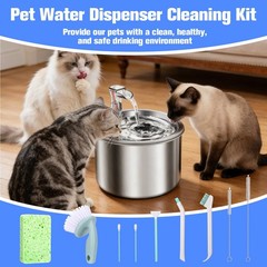 Water Fountain Cleaning Kit,Dog and Cat Water Fountain Cleaner Brushes Kits,P…