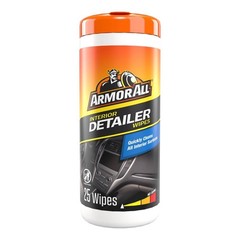 25ct Unscented Auto Interior Detailer Wipes Car Care Wash Supplies