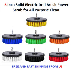 5 inch Solid Electric Drill Brush Power Scrub for All Purpose Clean