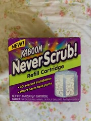 New Kaboom Never Scrub Refill Drop In Cartridge 1.65 oz Discontinued HTF