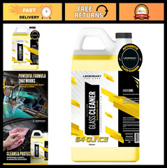 Legendary Glass Cleaner 64oz Auto Window & Windshield Spray, Ammonia-Free