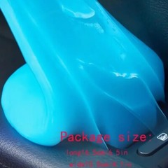 2 Pack Cleaning Magic Gel Duster For Car PC Keyboard TV Remotes Laptops Kitchen