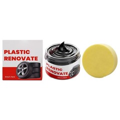 Black Car Interior Plastic Repair Scratch Remover Wax Polishing Repair Cream