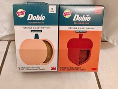 🎀Scotch-Brite🎀2 Dobie All Purpose Cleaning Pads- NEW Pumpkin & Acorn