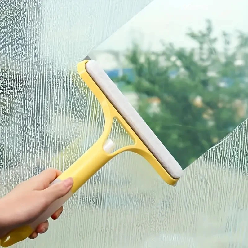 Household multi-function glass cleaning mirror with watering can 3-in-1 glass