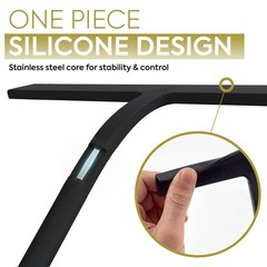 Shower Squeegee for Glass Doors – Bathroom Squeegee for Shower Glass & Tile W…