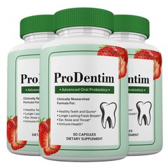 3X ProDentim Capsules, Prodentim Supplement for Teeth And Gums Health ~US