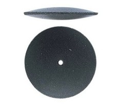 JTS Knife Edge Silicone Polisher Wheels 5/8” Dia Black Medium Flexible Pre-Po…