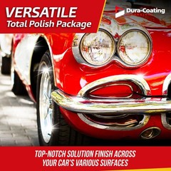 Dura-Coating Total Polish Package – Complete Car Care Polishing Set- 16 oz Bl…