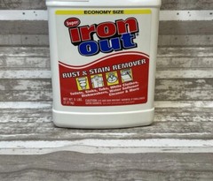 New SUPER Iron Out Rust & Stain Remover ECONOMY SIZE 5 POUNDS