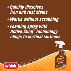 Whink 349944 Foaming Rust Stain Remover, 24 Oz