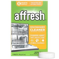 Affresh Dishwasher Cleaner, Helps Power Away Odor Causing Bacteria, Limescale