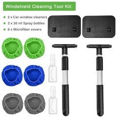2Set Multipurpose Car Duster Microfiber Brush w/ Extendable Handle for Detailing
