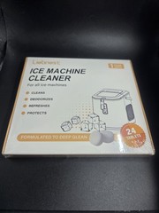 Ice Maker Cleaner Descaler Tablets Remove Hard Wate & Odor-Free, 24 Pack 08/27