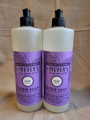 Mrs. Meyer’s Clean Day Dish Soap Lilac Lot Of 2 16oz