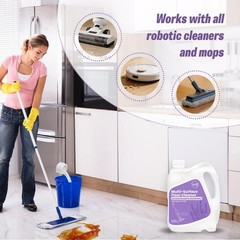 33.8 FL OZ Floor Cleaning Solution with Robot Vacuum, Residue & Streak , Low …