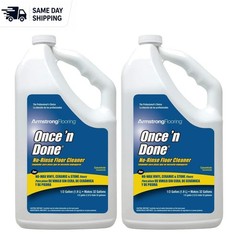 Armstrong Once ‘N Done Citrus Floor Cleaner – 128 Oz of Powerful Cleaning Action