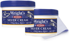 by Weiman Silver Cleaner and Polish Cream – Gently Clean and Remove Tarnish with