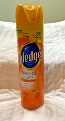 Pledge Orange Clean Scent Furniture Polish Spray 9.7 oz.