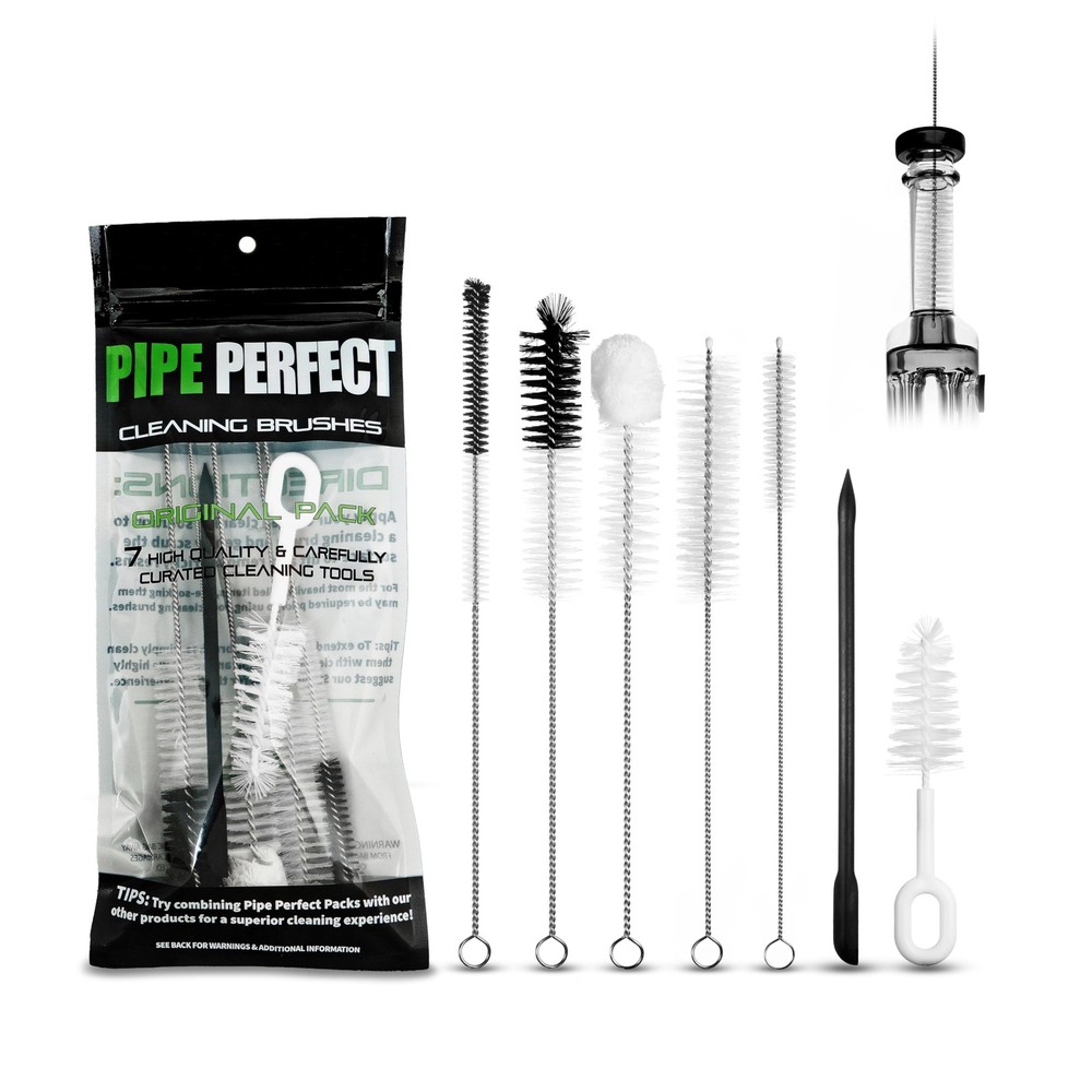 HeavyDuty Cleaning Brush Set 7Piece Detail Tube Bottle Narrow Openings for Dee