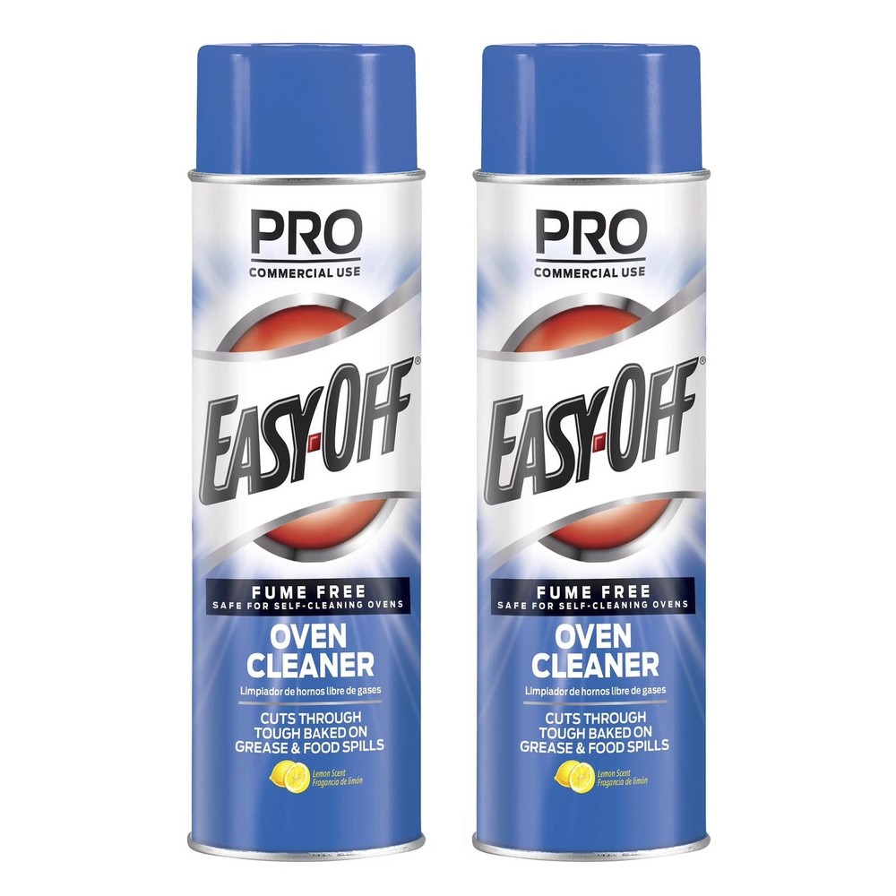 EASY-OFF Pro Fume Free Oven Cleaner, 24 oz., 2 Count Total 48 Oz