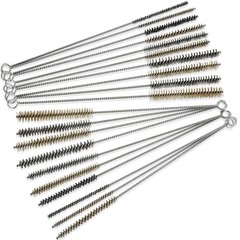20 Pcs Wire Tube Brushes Bulk for Cleaning Pipe Tube Brass Stainless Steel Ro…
