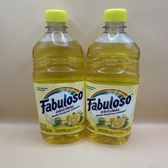 2x Bottle Of Fabuloso Original Multi Purpose Cleaner Refreshing Lemon Scent