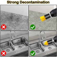 4Pcs Drill Brush Attachment Set Power Scrubber For Tile Grout Car Cleaning Kit