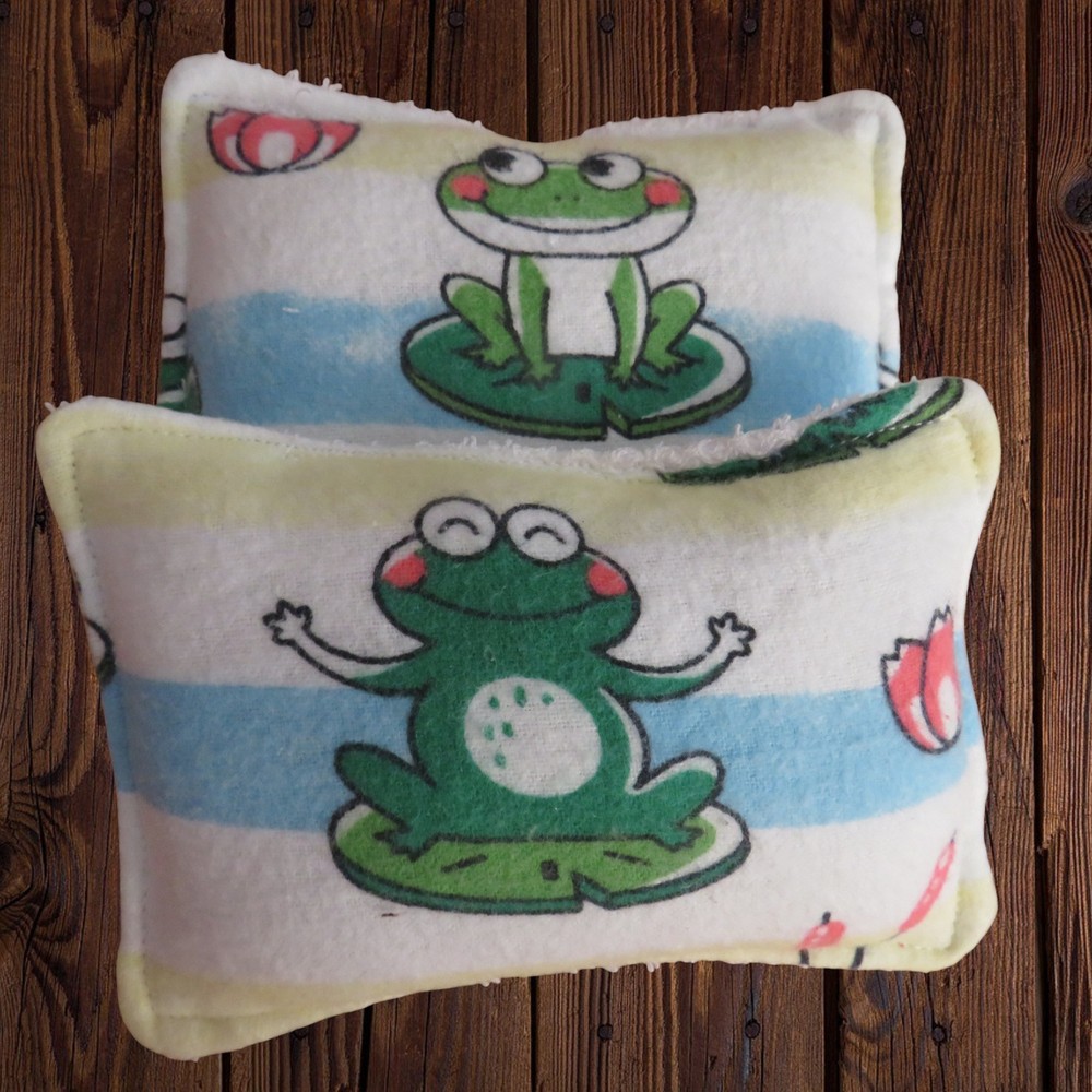Reusable Sponge, Frog Dish Scrubby, Set of 2