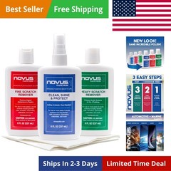 PK1-8 | Plastic Clean & Shine Fine Scratch Remover Heavy Scratch Remover and …