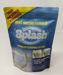 Splash Foaming Advanced Cleaner 400g 14.11oz Toilet Bowl Cleaning Powder 1 Pack