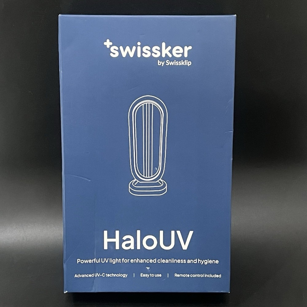 HaloUV Swissker by Swissklip Home Disinfection Device – New / Open Box