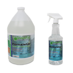 GreenFist Peroxide Cleaner Concentrated 1 Gallon + Ready to Use 1 Quart Set