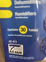 Pan Tablets – 30 Count: Cleans Scum in Drain Pan, Humidifiers, Air Conditioners