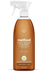 Method Daily Wood Cleaner, Almond, 28 oz Spray Bottles, (1 Pack)