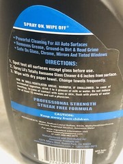 LA’s Totally Awesome Auto Glass Cleaner: 16 fl 0z/473 Ml.