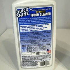 Lot of 2 Quick Shine Multi Surface Floor Cleaner & Finish 27oz Bottles Partial