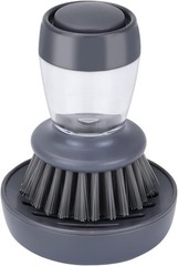 Dish Brush with Soap Dispenser, Kitchen Scrub Brush for Dishes Pots Pans Sink…