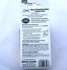 Rust-Oleum Rustguard Rust Stain Remover | Heavy-Duty Iron Stain Remover & Toilet