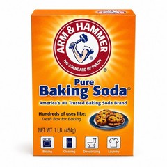 Arm & Hammer Pure Baking Soda 1 lb (454g) Multi-Purpose Cleaning & Baking New