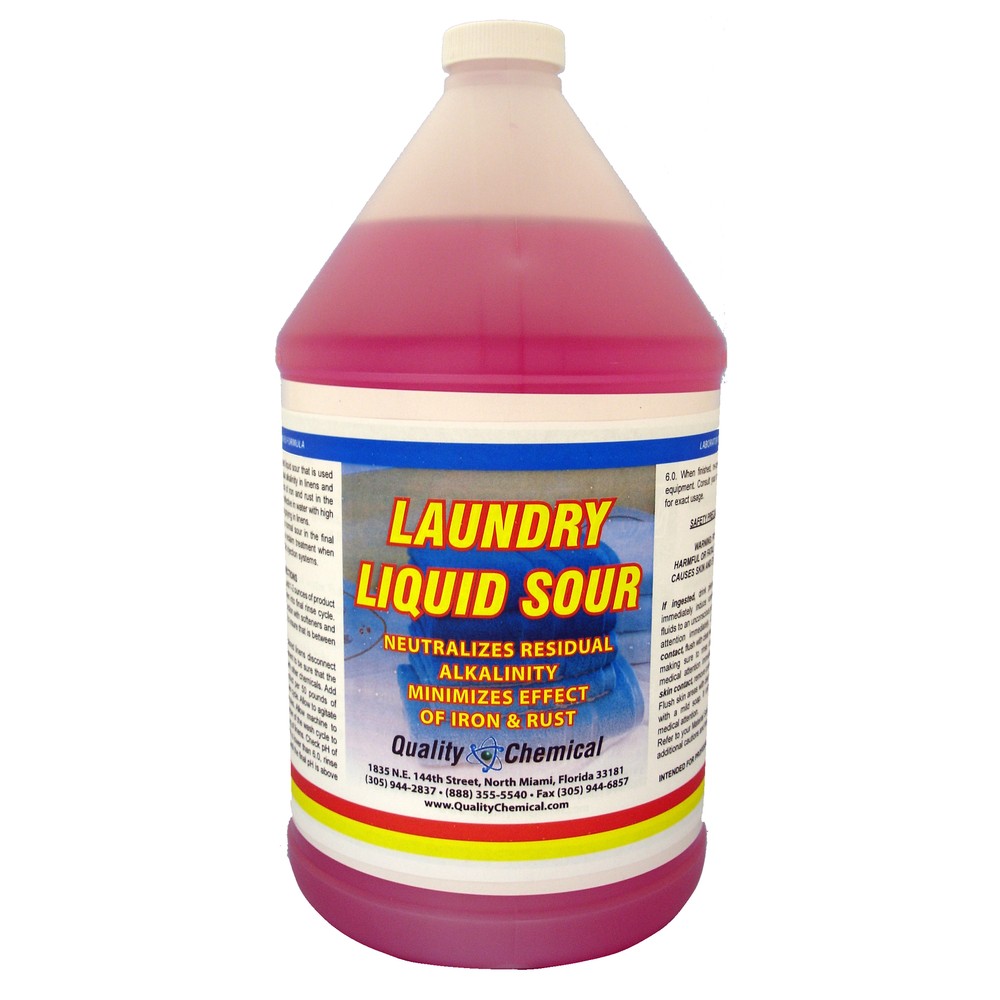 Commercial Laundry Sour / 1 gallon (128 oz.)
