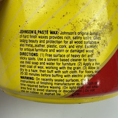 SC Johnson Wood Paste Wax Original Formula 16+ oz Long Lasting Shine Almost Full