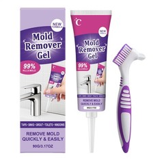 Household Cleaner Gel Precise Stain Remover Solution 90g Tile Grout with Brush