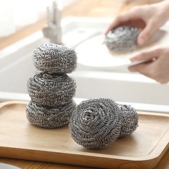 Premium Home Products Stainless Steel Kitchen Scouring Cleaners 6 Pack