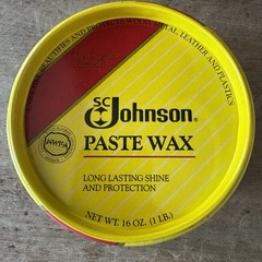 SC Johnson Paste Wax The Original Formula, 16 oz (1 lb) Discontinued Nearly Full