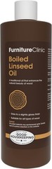 17 Fl Oz Boiled Linseed Oil for Restoring Wood, Stone & Metal – Glossy Finish