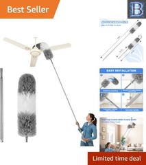 High-Quality Extendable Duster for Blinds and Fans – Lightweight & Easy to Use